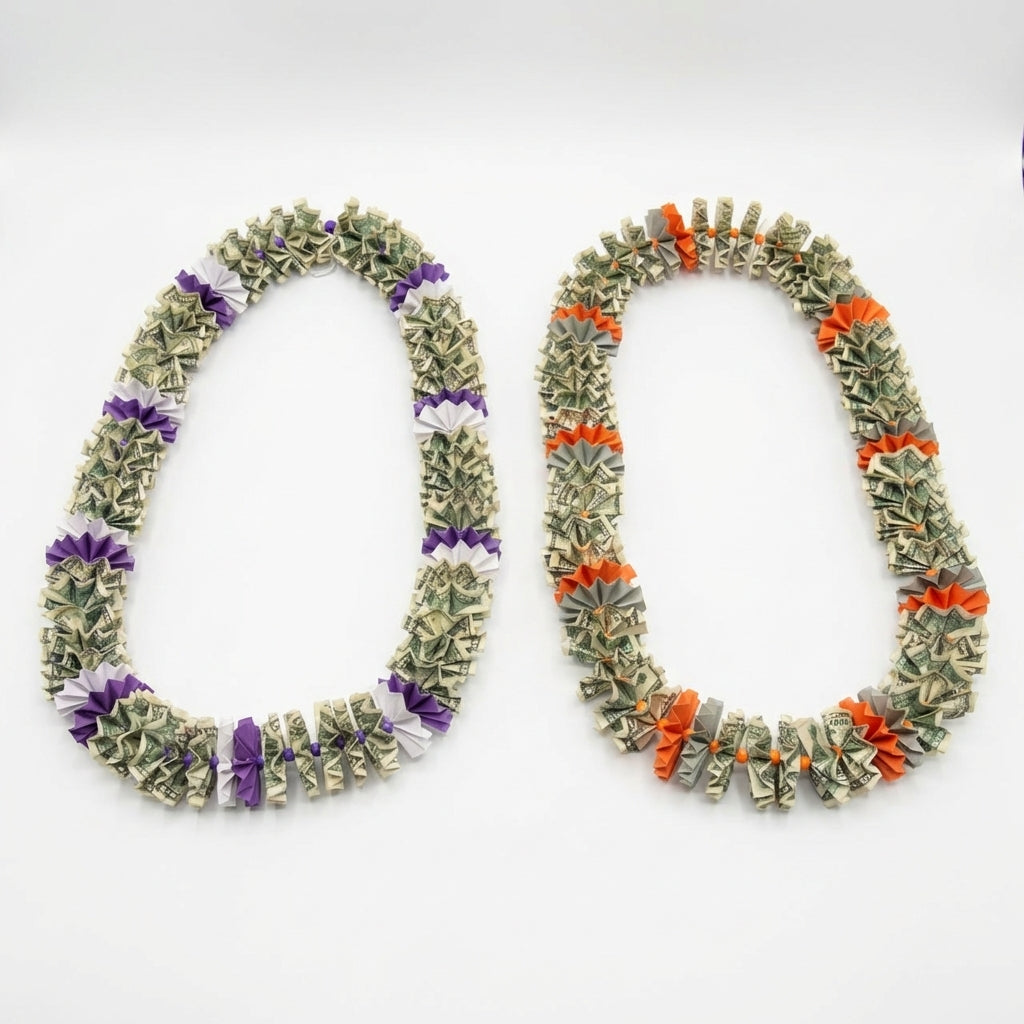 $50 Money Lei (School Colors)